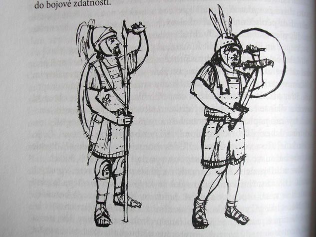 Ilustrace ke knize Hannibal před branami